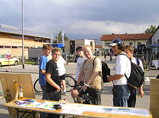 Auch die Jugend ist an Solar interessiert