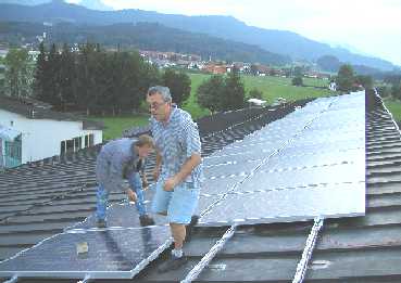 Erweiterung der PV-Anlage auf 14,82 kWp